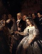 Vasiliy Pukirev The Arranged Marriage oil painting on canvas